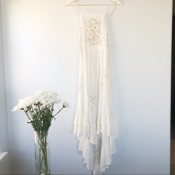 Spell & The Gypsy Isla Bonita Dress White S - Picture 4 of 12